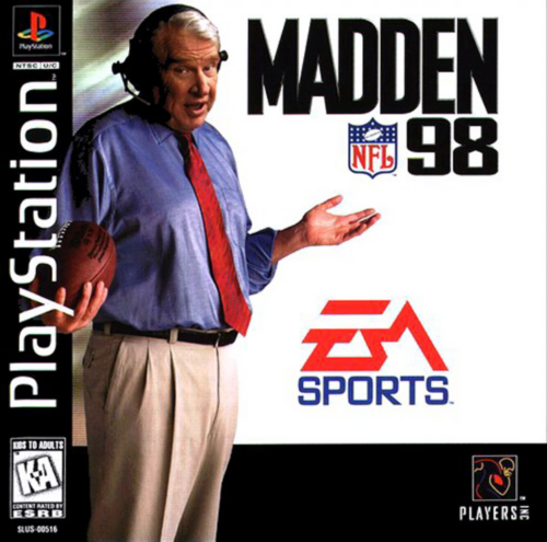Madden NFL 98 (USA) (Alt) Cover